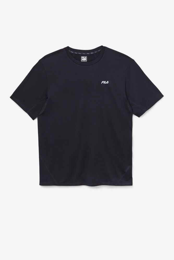 Fila T-Shirt Herre Sort Nadeem Crew PJC-127845